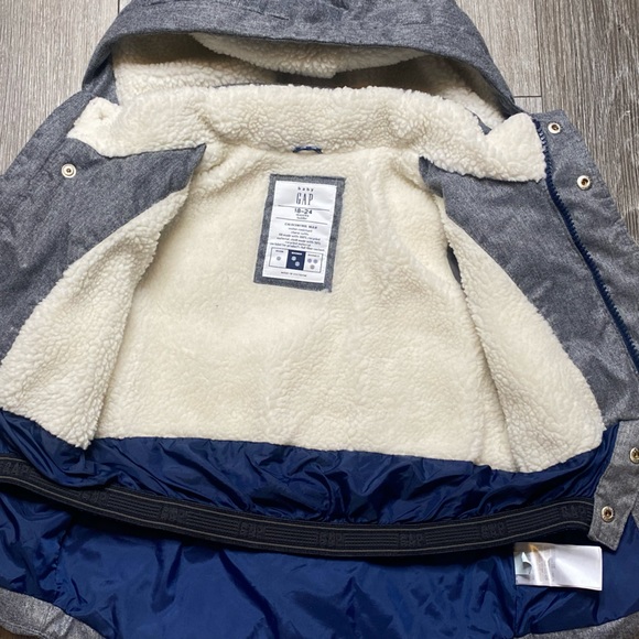 Baby Gap Snow Winter Jacket 18-24 Months Toddler Coldcontrol Max Water Resistant - Picture 10 of 16